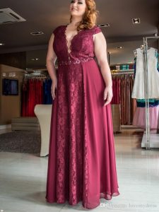 vestidos de fiesta para gorditas largos