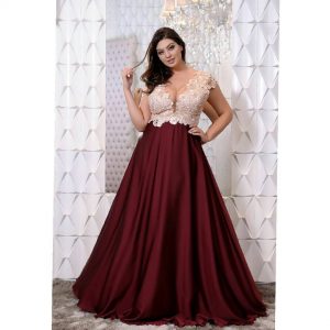 vestidos de fiesta para gorditas largos
