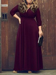 vestidos de fiesta para gorditas largos