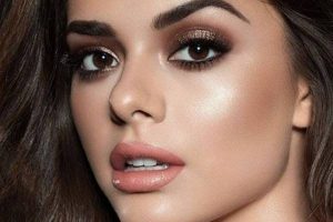 maquillaje cafe