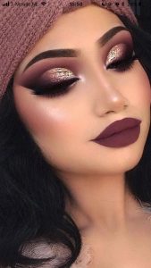 maquillaje cafe