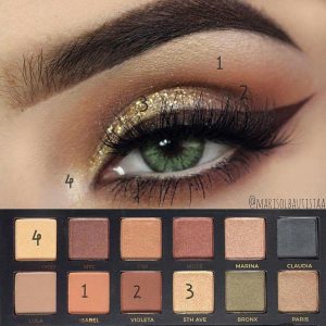maquillaje cafe