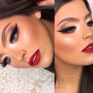 maquillaje de noche fiesta
