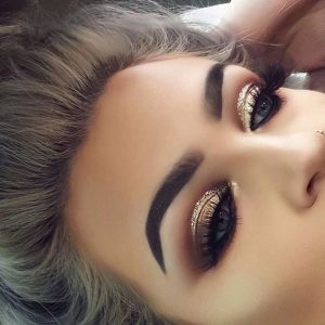maquillaje de noche fiesta