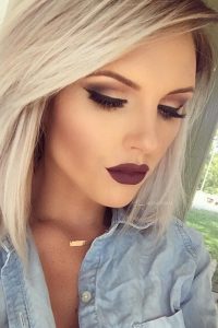 maquillaje de noche sencillo