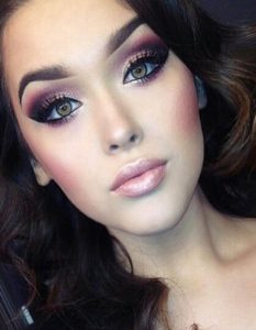 maquillaje de noche sencillo