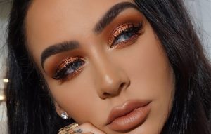 maquillaje de noche sencillo