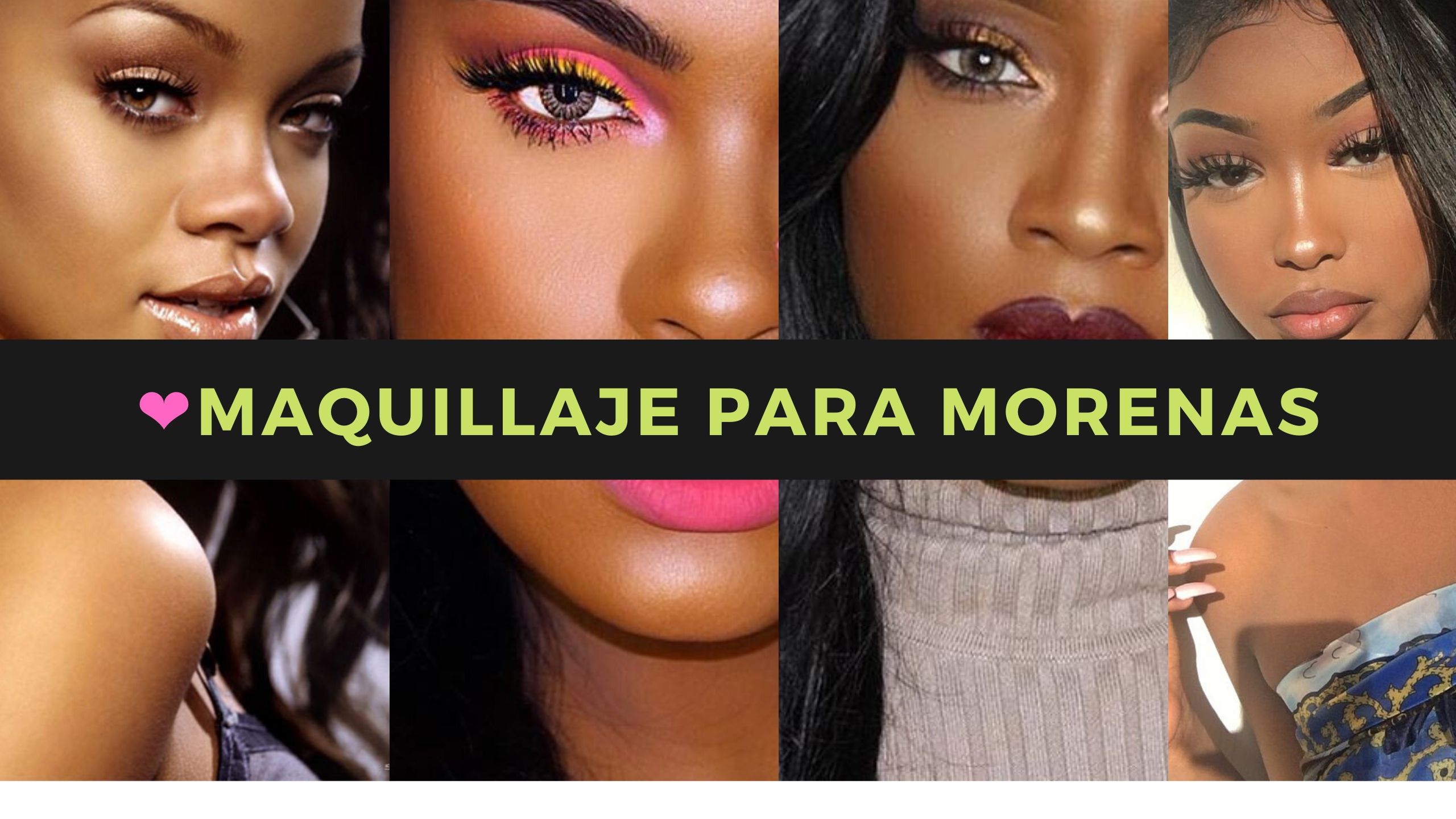 maquillaje natural para morenas