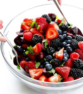 Receta de la ensalada de frutas