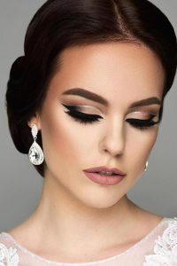 maquillaje para boda piel morena