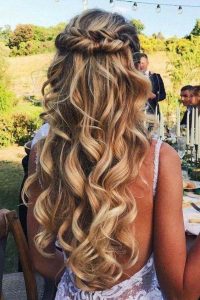 peinados para boda sueltos