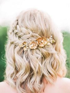 peinados para matrimonio cabello corto