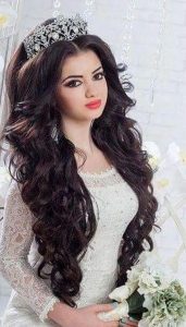 peinados para novias de pelo largo