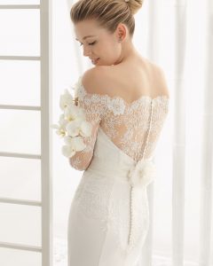 vestido para boda civil de dia