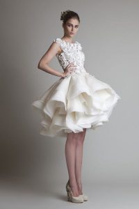 vestido para boda civil de dia