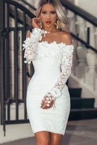 vestido para boda civil de dia