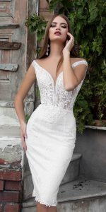 vestido para boda civil de dia