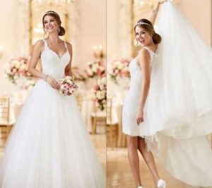 vestido para boda civil de dia