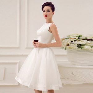 vestido para boda civil de dia