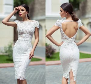 vestido para boda civil de dia
