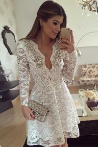 vestido para boda civil de dia
