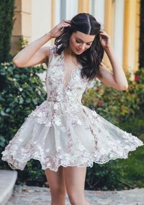 vestidos de novia de civil cortos