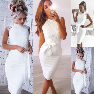 vestido para boda civil sencillo