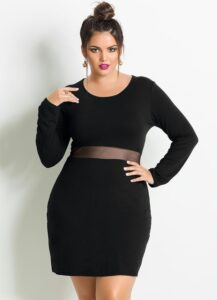 vestidos de fiesta para gorditas jóvenes 013