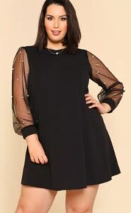 vestidos de fiesta para gorditas jóvenes 013