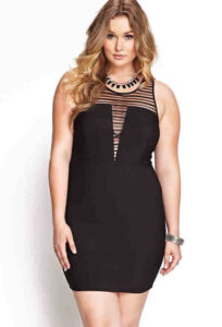 vestidos de fiesta para gorditas jóvenes 013