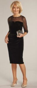 vestidos de fiesta para señoras de 70 años