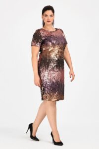 vestidos de fiesta para gorditas de 40 años