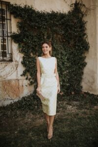 vestidos para casamiento de día en una quinta