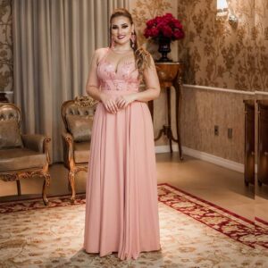 vestidos de noche para gorditas largos 006