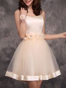 vestidos para damas de honor cortos