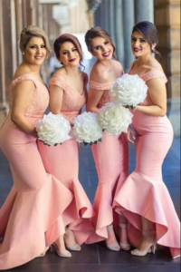 vestidos para damas de honor largos