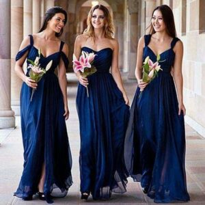 vestidos para damas de honor largos