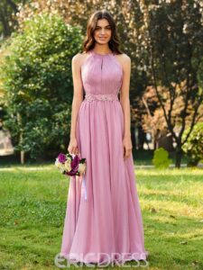 vestidos para damas de honor largos