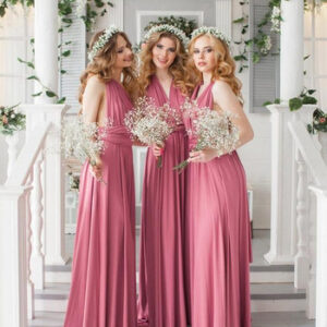 vestidos para damas de honor largos
