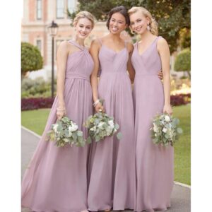 vestidos para damas de honor largos