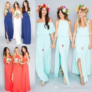 vestidos para damas de honor