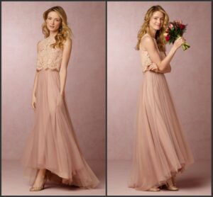 vestidos para damas de honor
