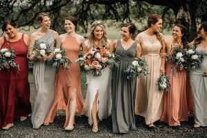 vestidos para damas de honor