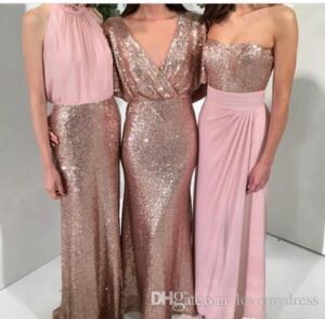 vestidos para damas de honor