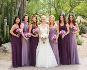 vestidos para damas de honor