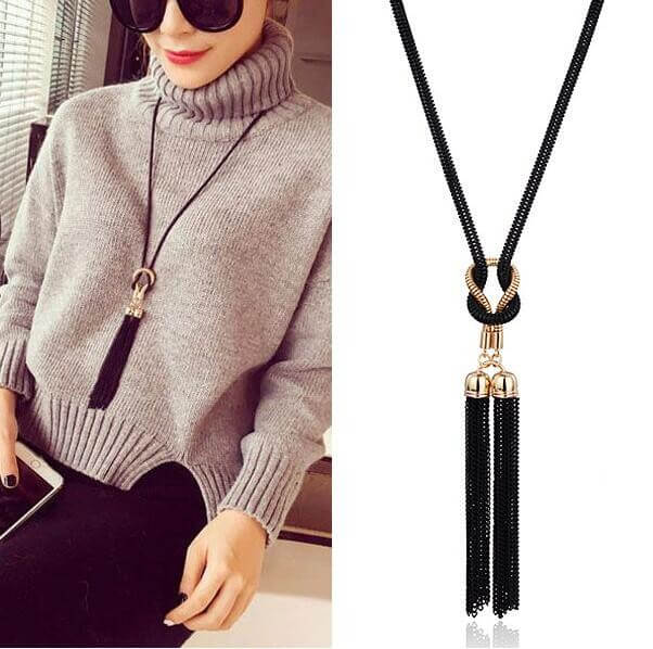 collares para rostro redondo